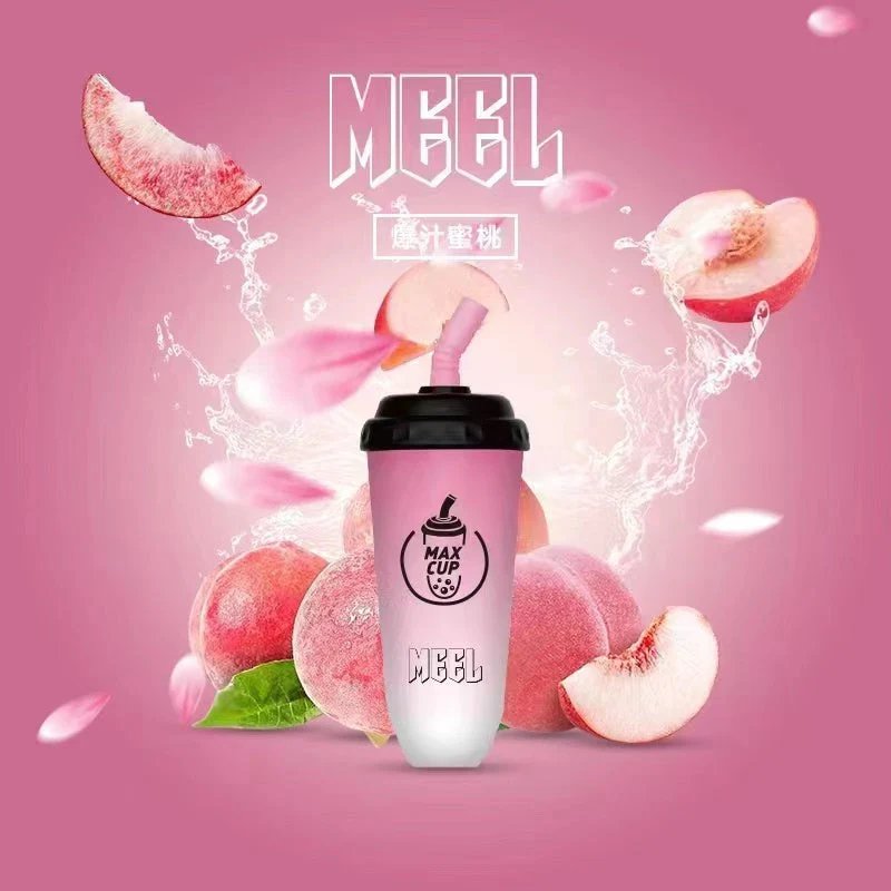 MEEL 奶茶杯 6000 口拋棄式 15ml 巨無霸澎湃油量 搭載智慧 Type-C 快充確保長效續航不斷電 3% 尼古丁鹽細緻順滑不鎖喉 台灣現貨 - 图片 2