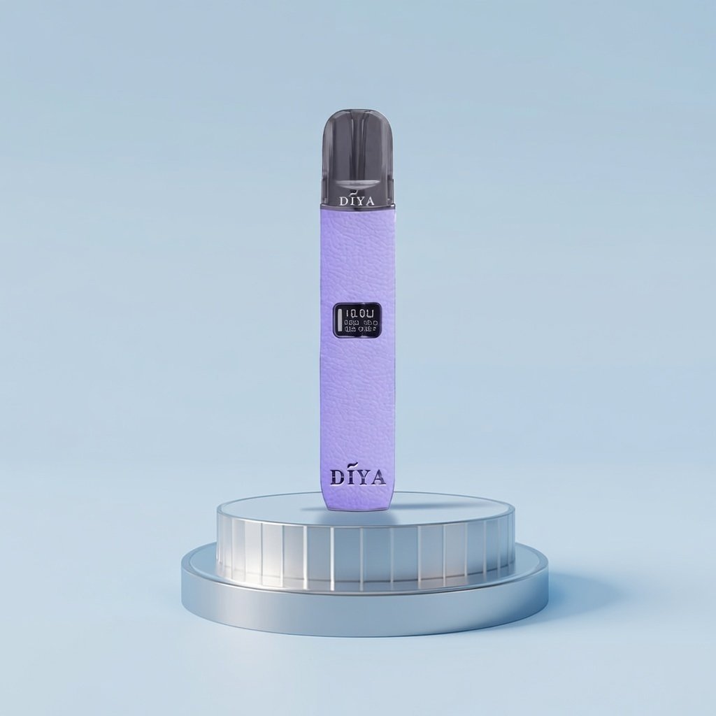 【台灣現貨】DIYA 叮啞一代皮革限定版 內置高清 LED 智能顯示螢幕 8W-10W 雙檔客製化功率 精準掌控每一口霧化細節 手工紋理蒙皮 呈現溫潤尊爵手感 兼容 RELX/SP2S/ILIA 台灣現貨 - 图片 2